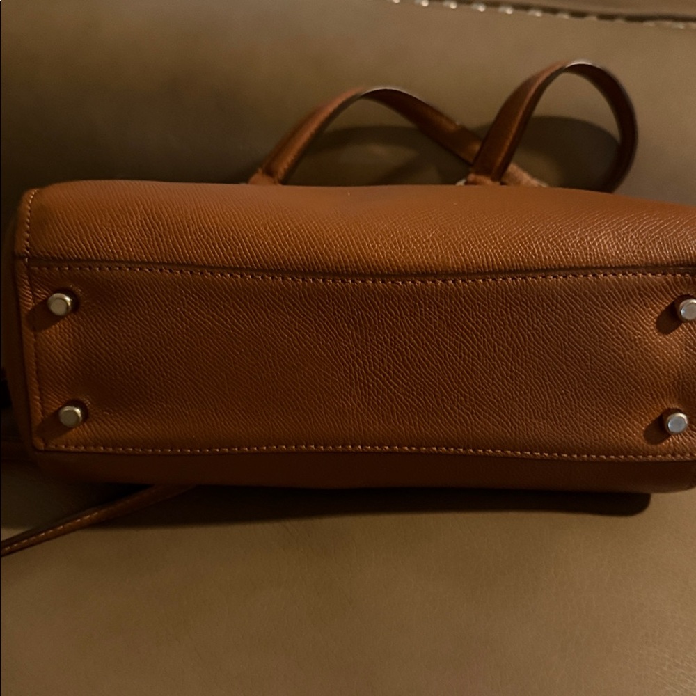 Coach Brown Leather Shoulder Bag - Picture 4 of 11